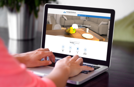 Verkaufs-Website für Immobilien Landingpage Immobilien Verkauf