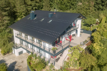 Drohnen Aufnahme Ferienanlage Drohnen Aufnahme Apartment Gebäude