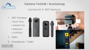 Modul 2 - 360° Kamera Arten